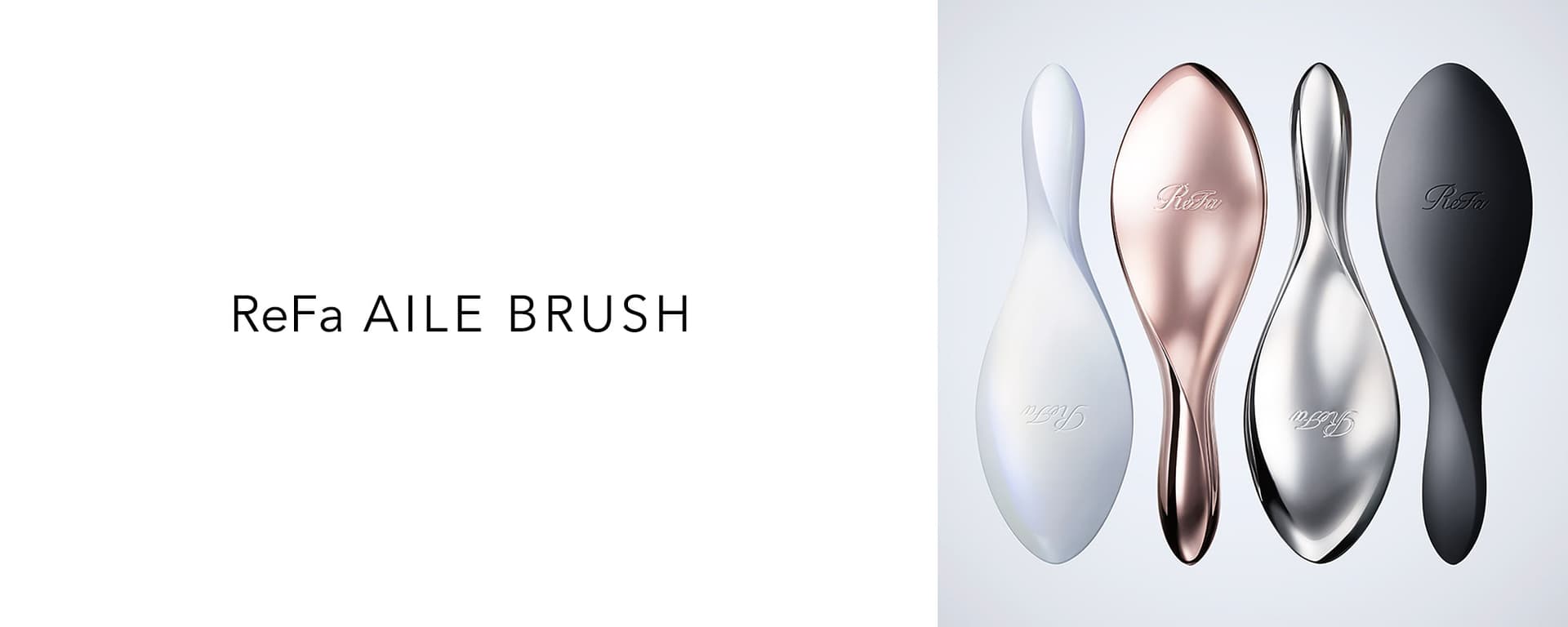 ReFa AILE BRUSH – trijų lygių šereliai iš arti