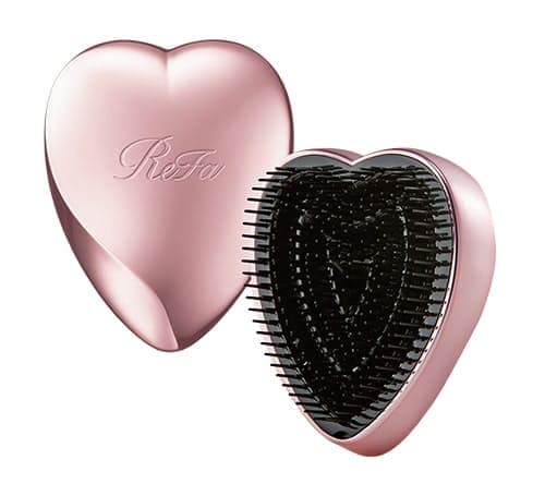 ReFa HEART BRUSH – polishing hair brush with heart shape