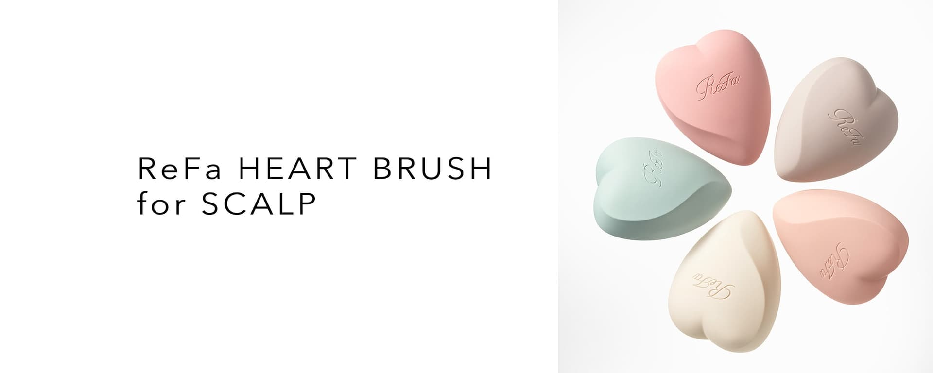 ReFa HEART BRUSH for SCALP – 22 pirštelių struktūra