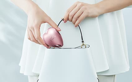 ReFa HEART BRUSH mini – bristle detail