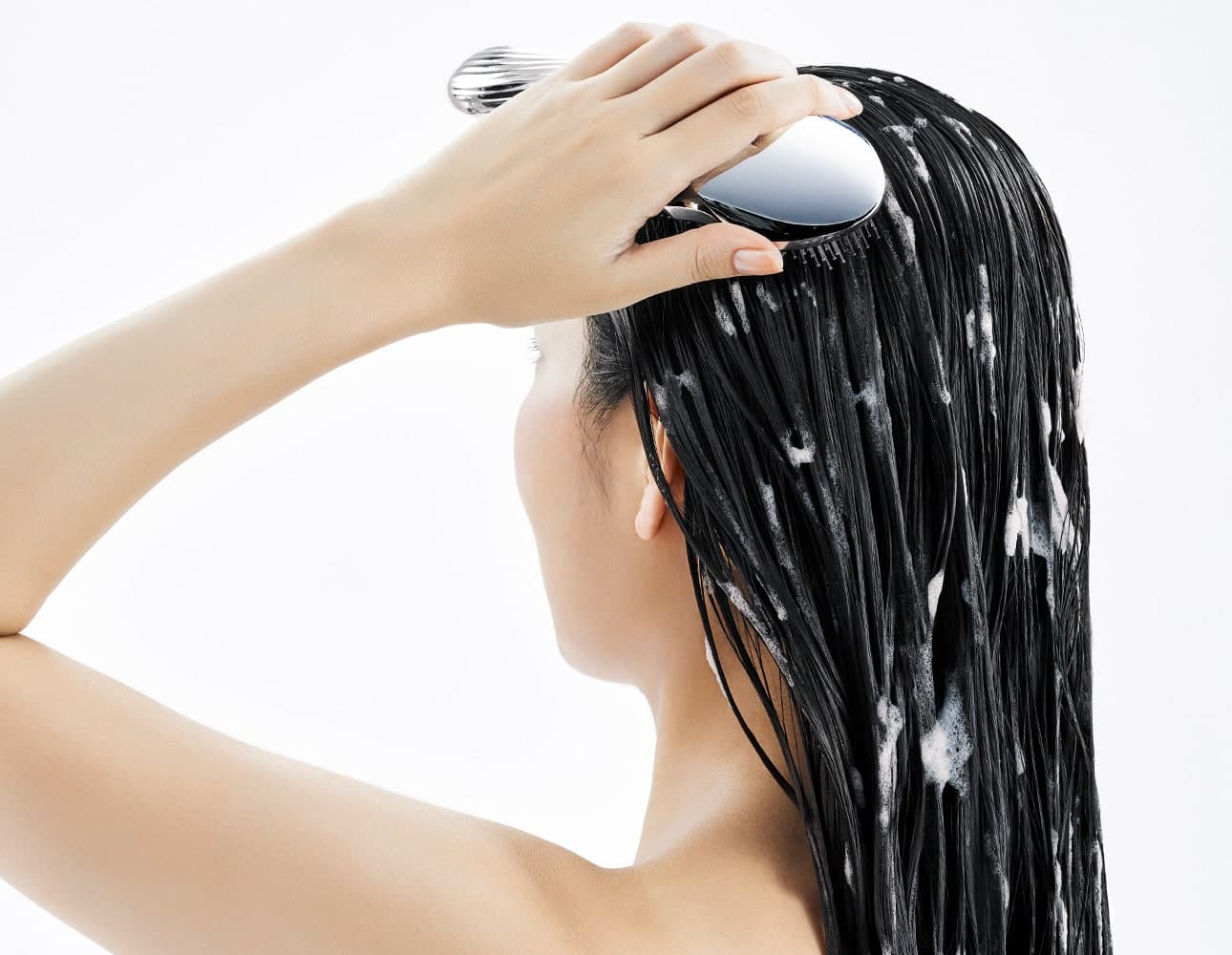 ReFa ION CARE BRUSH – dual grip positions